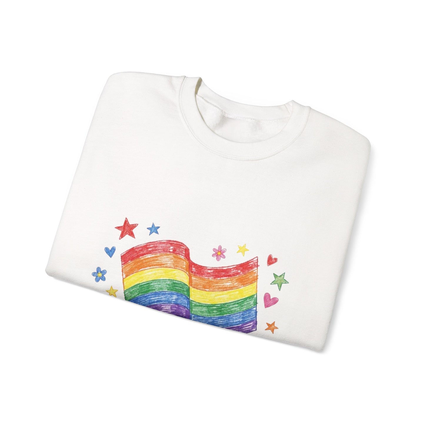 Proud & Beautiful Rainbow Flag Sweatshirt