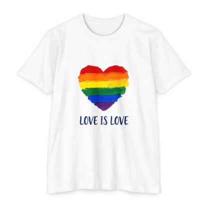Love Is Love Rainbow Heart T-Shirt