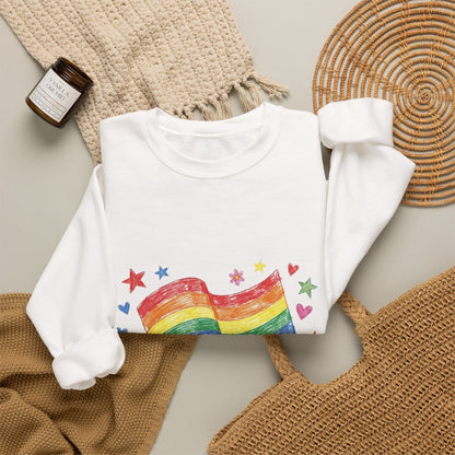 Proud & Beautiful Rainbow Flag Sweatshirt