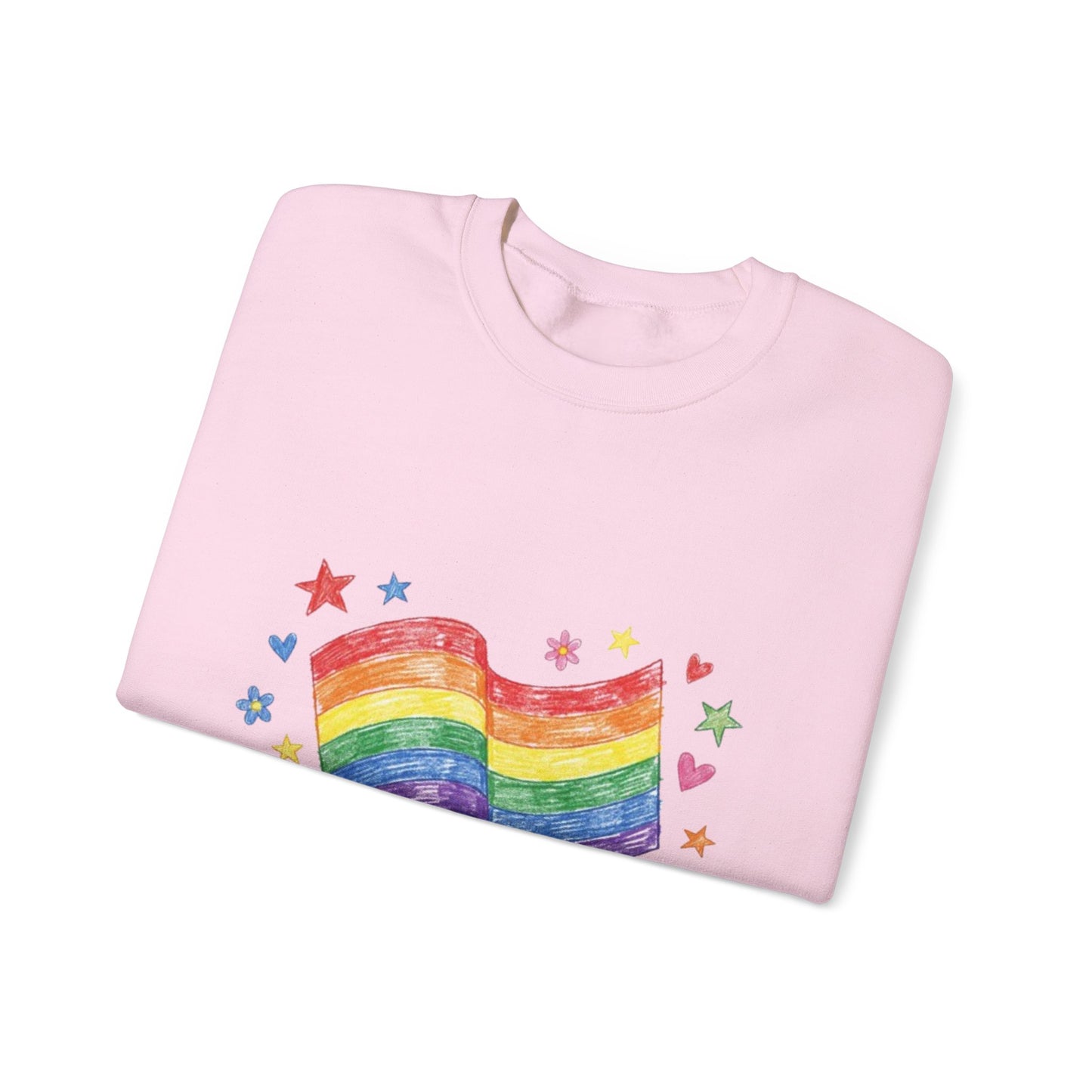Proud & Beautiful Rainbow Flag Sweatshirt